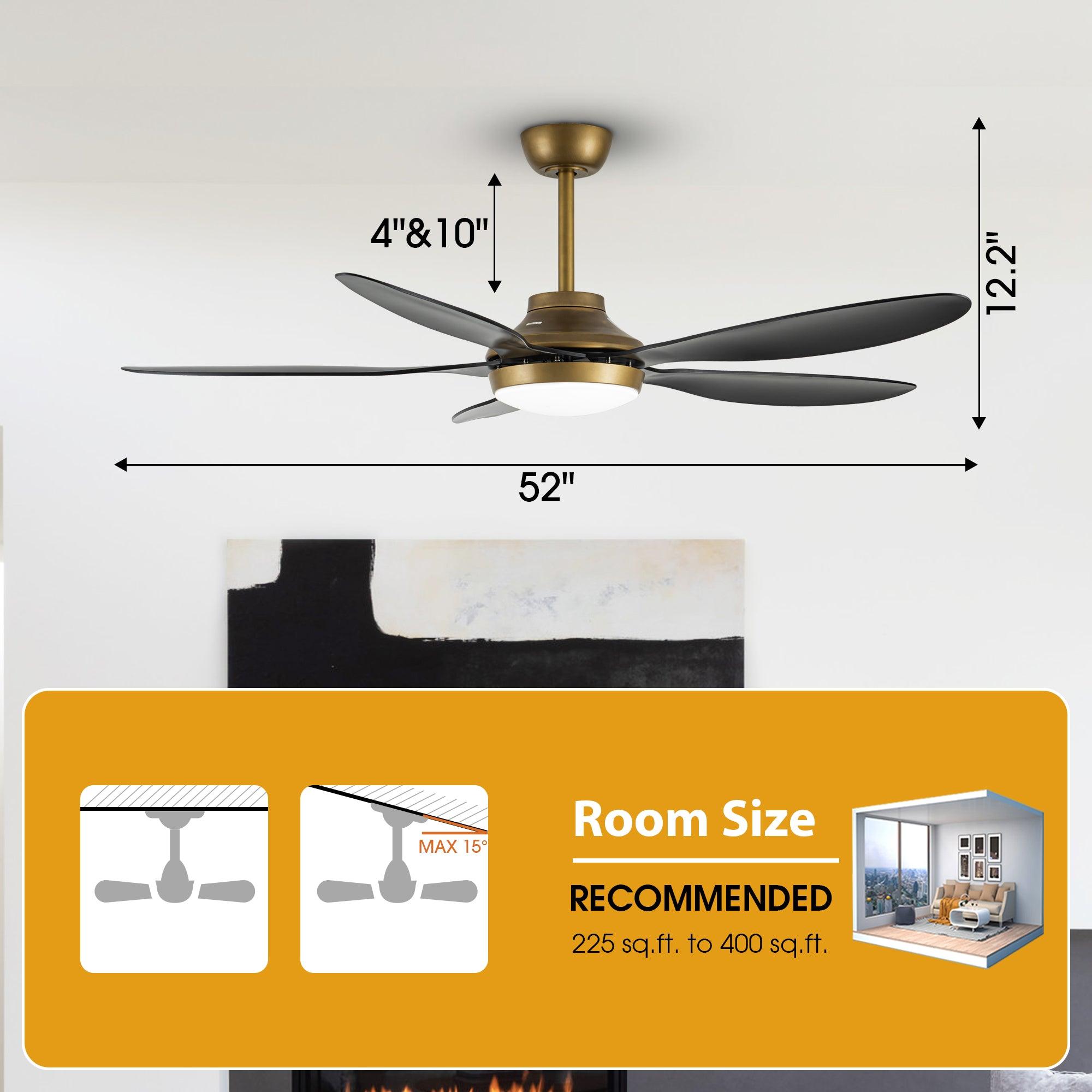 Ventilador inteligente Punjab de 52