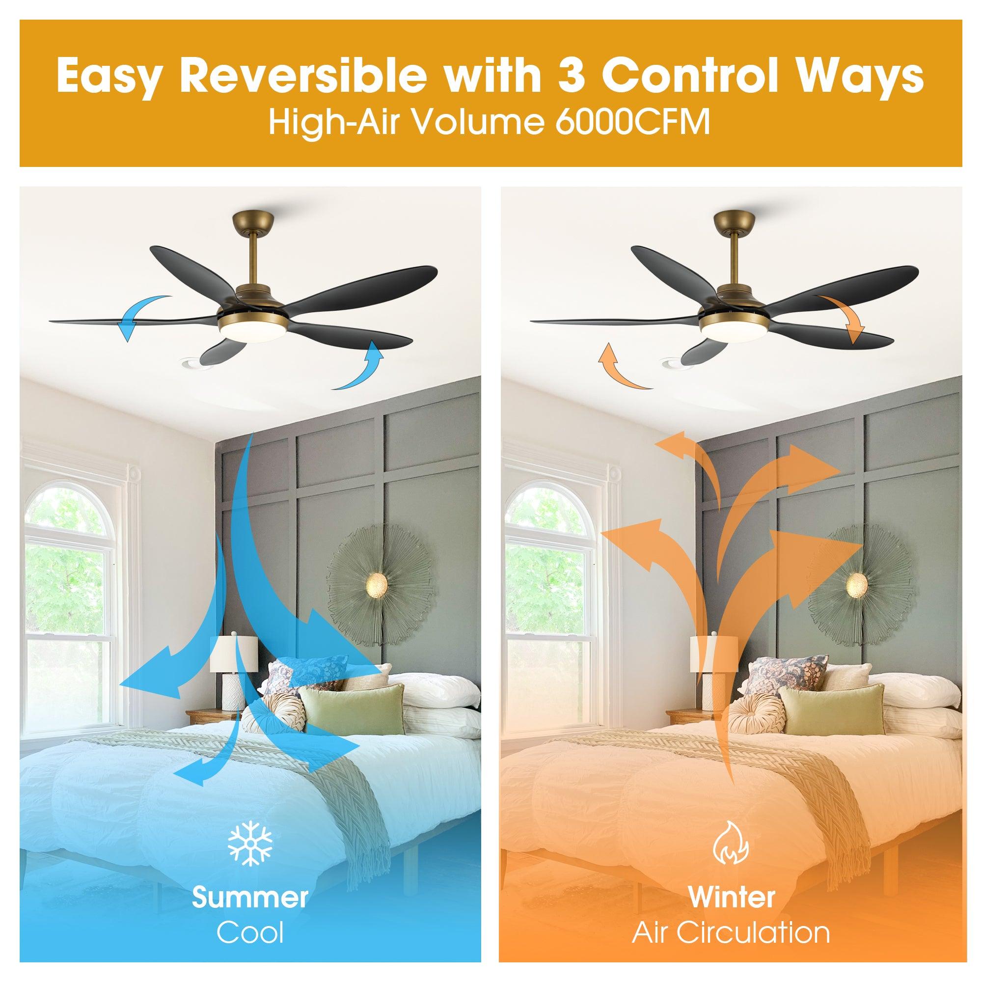 Ventilador inteligente Punjab de 52