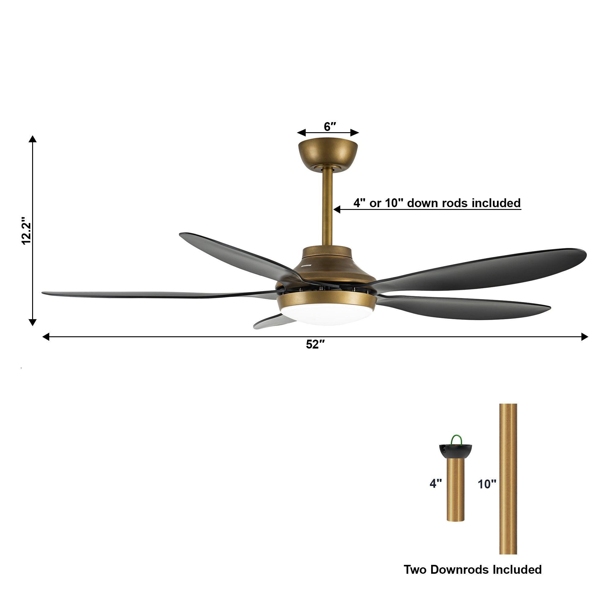 Ventilador inteligente Punjab de 52
