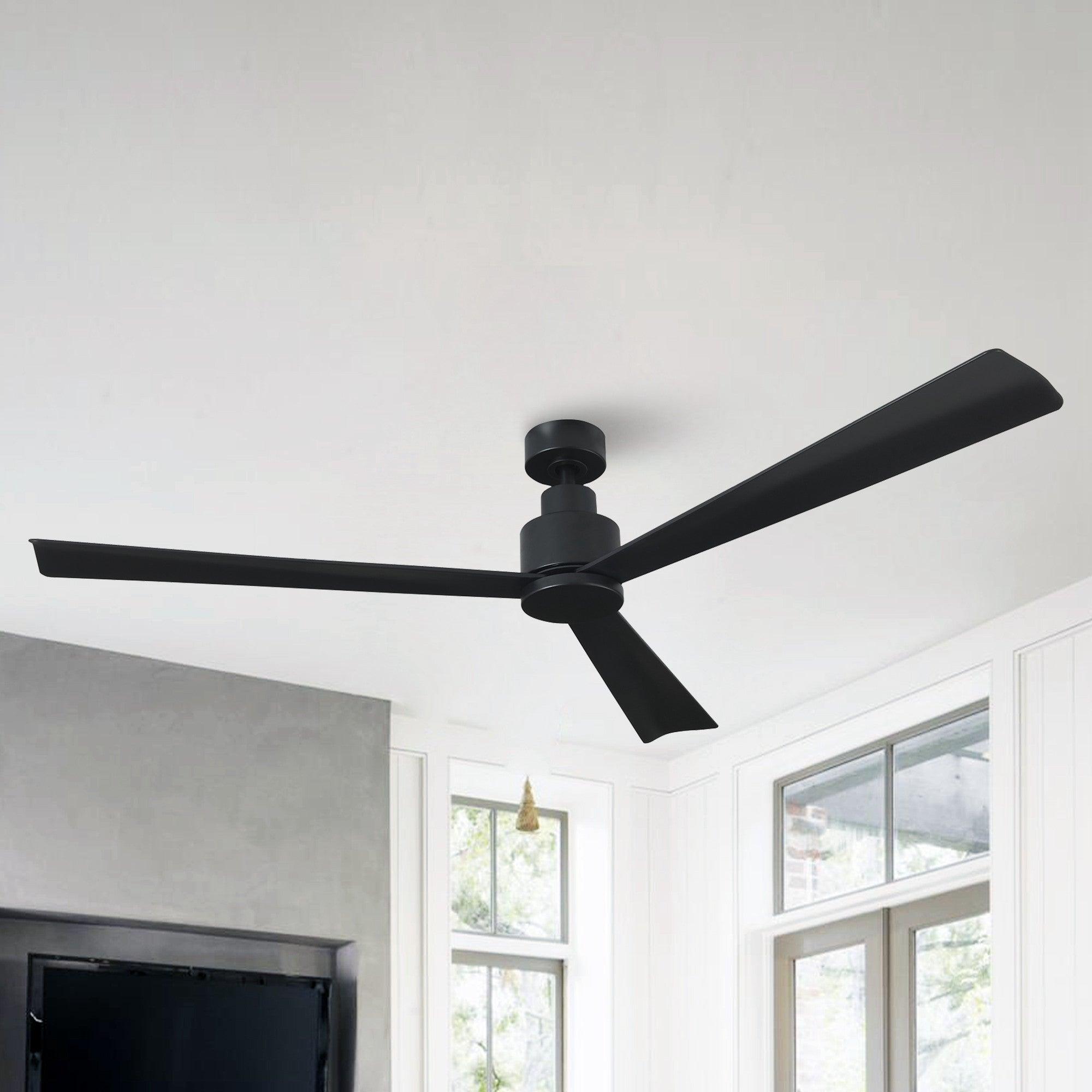 Ventilador de techo industrial Zelda de 52" con control remoto