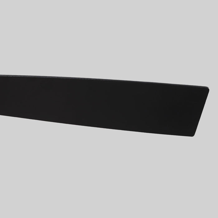 52" 5 Blades Black Ceiling Fan with Lighting