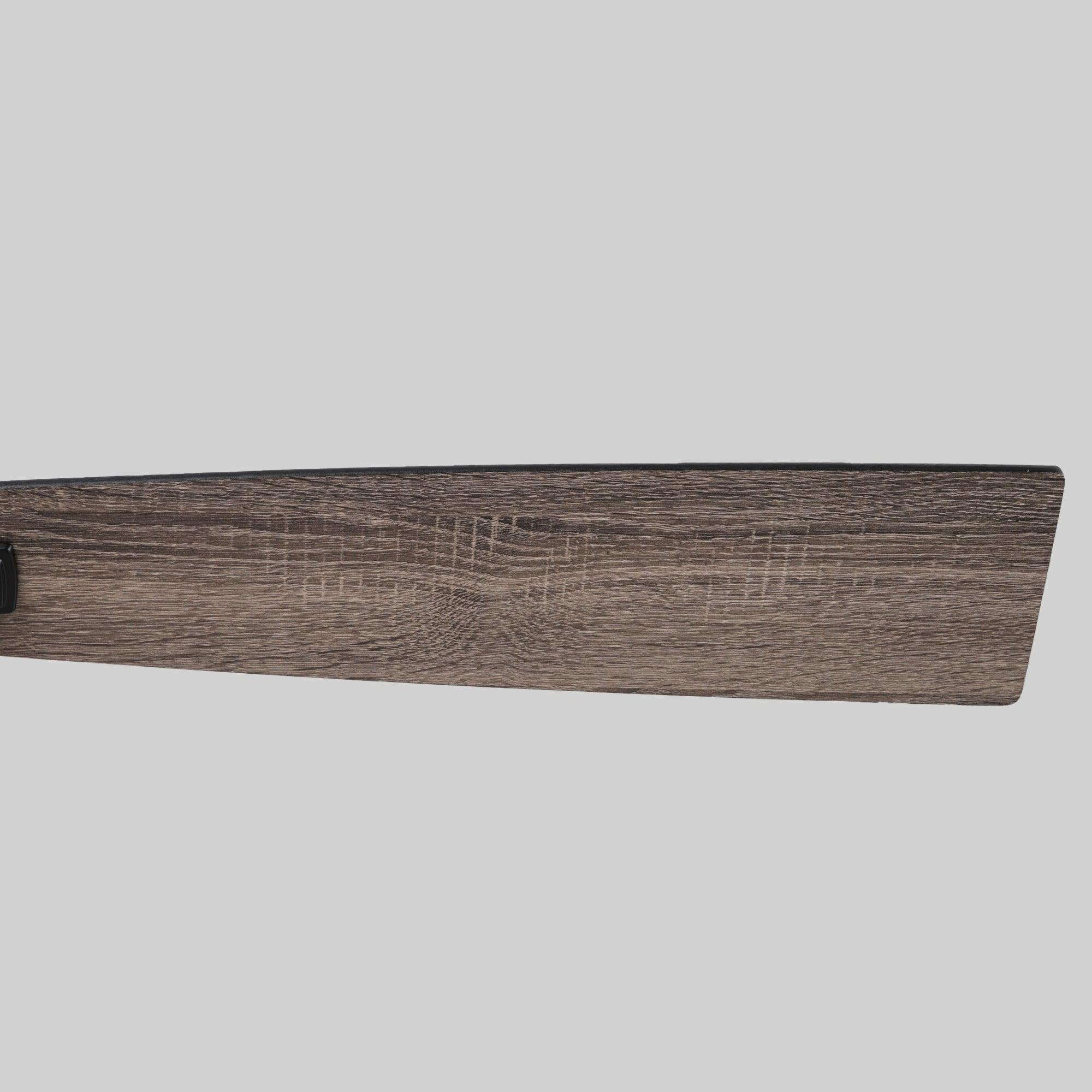 52" 5 Blades Black Ceiling Fan with Lighting