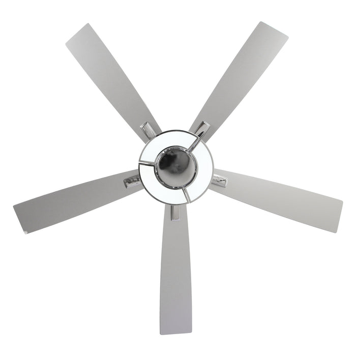 52" Vendome Industrial DC Motor Downrod Mount Reversible Ceiling Fan with Lighting and Remote Control
