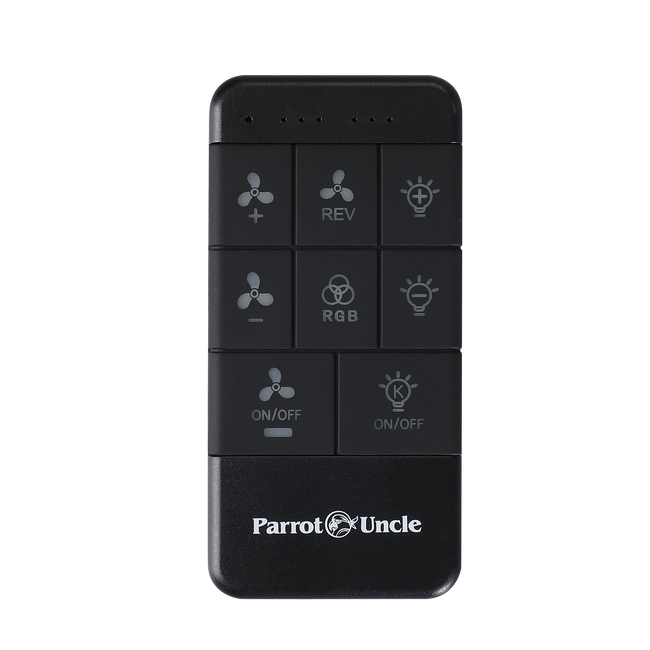 52 Inch Boyd Antique-bronze Golden Downrod Mount RGB LED Smart Fan