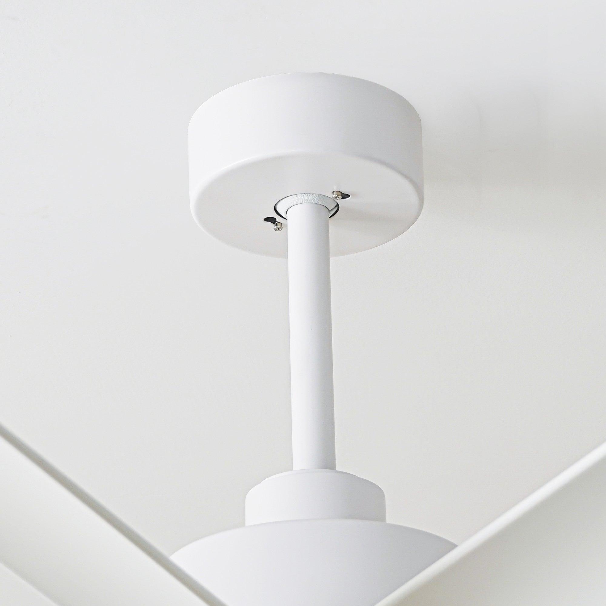 Ventilador inteligente moderno Daugava de 72 pulgadas con montaje en barra y luz LED
