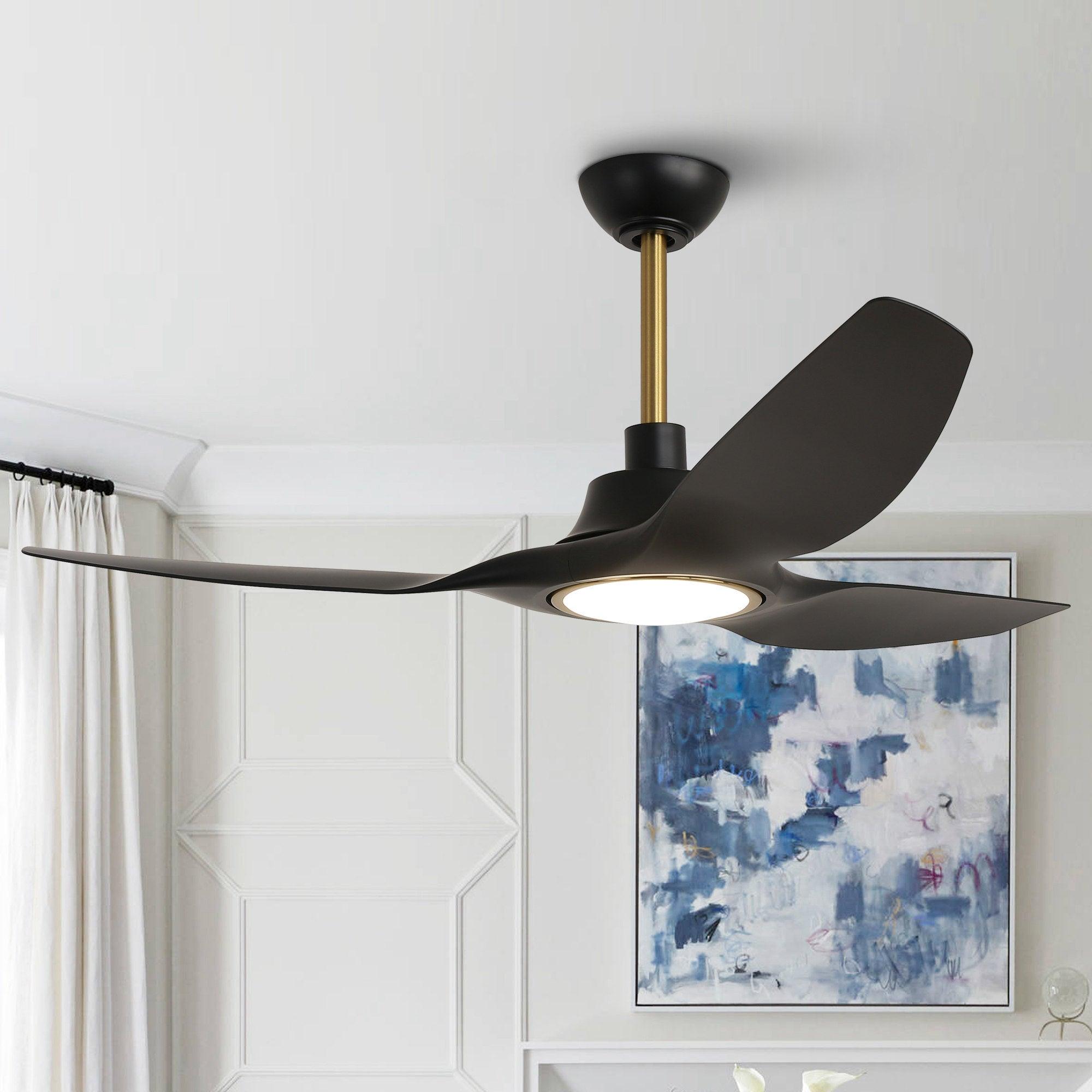 Ventilador inteligente moderno de 52