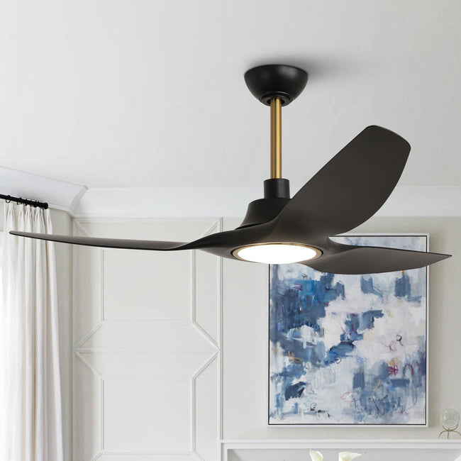 Ventilador inteligente moderno de 52