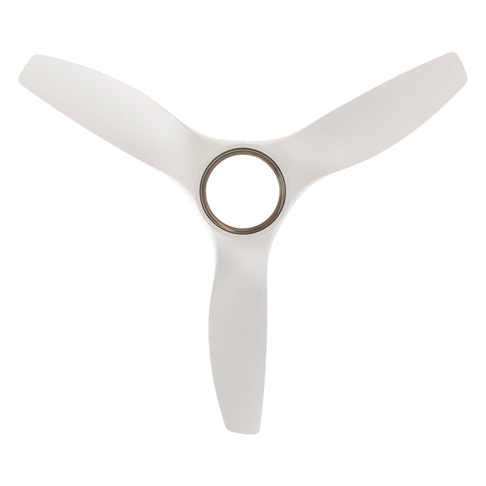 52" DC Motor 3 Blades Modern Downrod Mount Smart Fan with LED Light