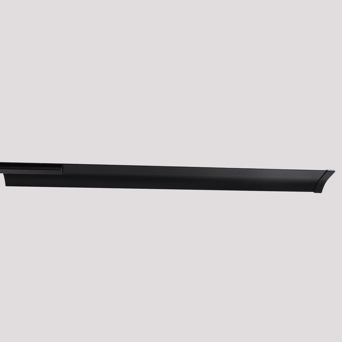 84 Inch 100 Inch Padus Black Large Size Ceiling Fan with Dimmable Lighting and Remote Control