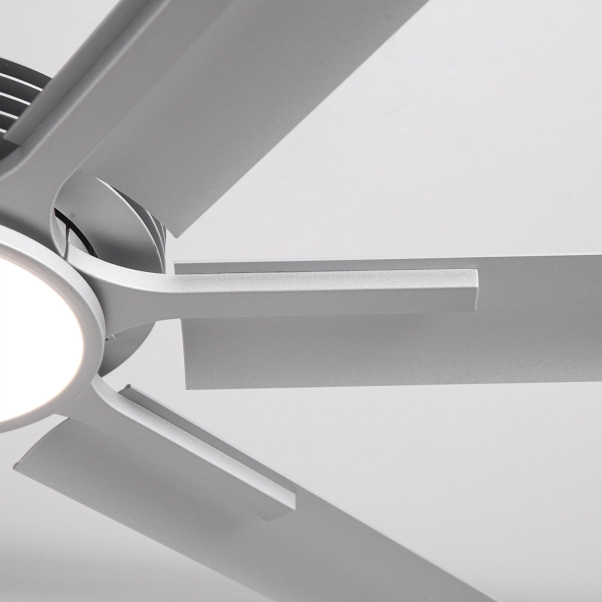 84 Inch 100 Inch Padus Black Large Size Ceiling Fan with Dimmable Lighting and Remote Control