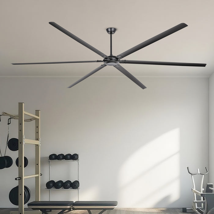 120 Inch HVLS Fan Jupiter Industrial Aluminum Extra Large Ceiling Fan with Remote Control
