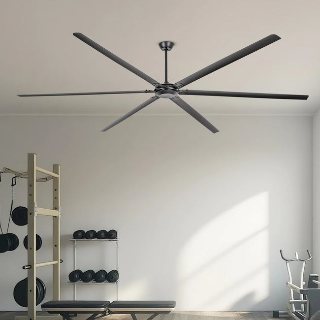 120 Inch HVLS Fan Jupiter Industrial Aluminum Extra Large Ceiling Fan with Remote Control