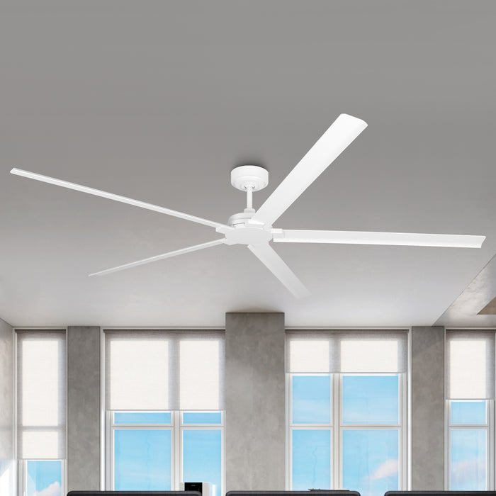72 Inch 84 Inch Winni All-Aluminum IPX4 Outdoor Ceiling Fan with Remote Control