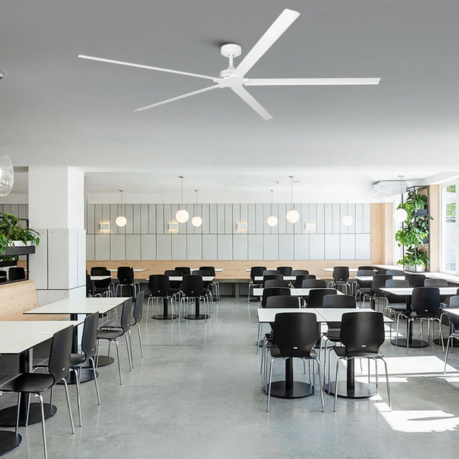 72 Inch 84 Inch Winni All-Aluminum IPX4 Outdoor Ceiling Fan with Remote Control