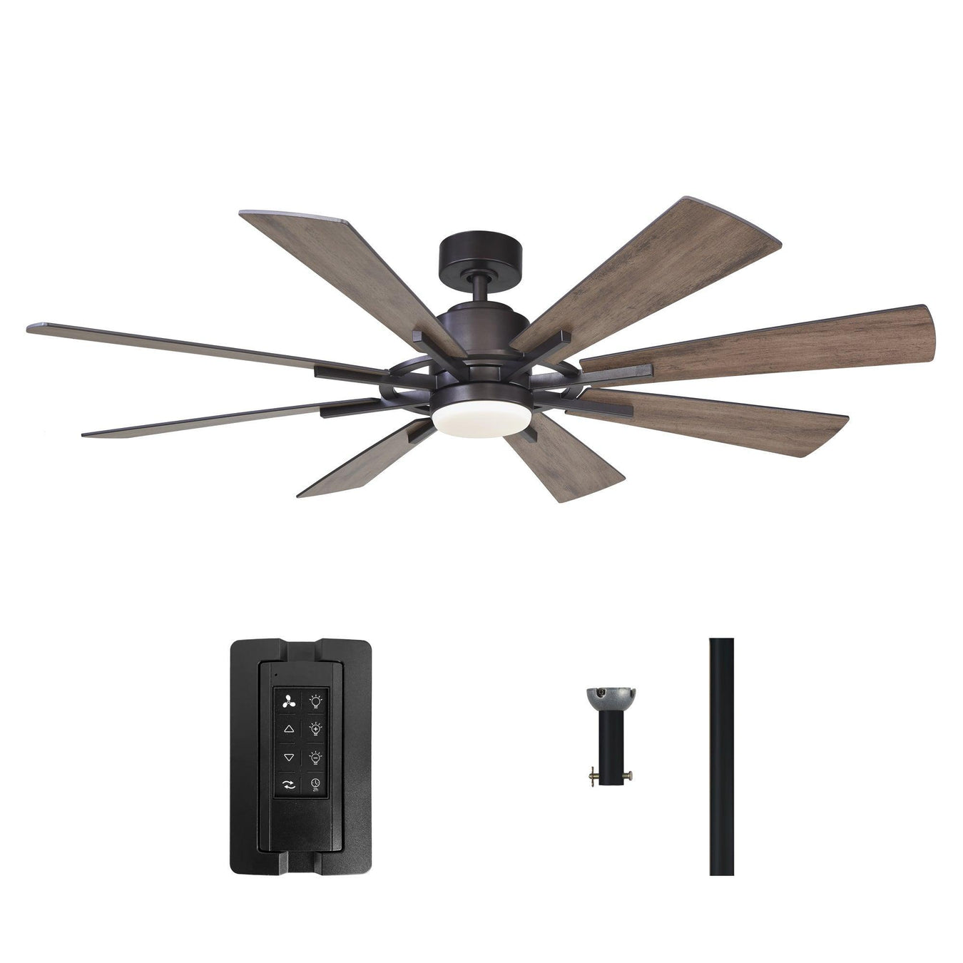 Ventilador de techo con luz LED