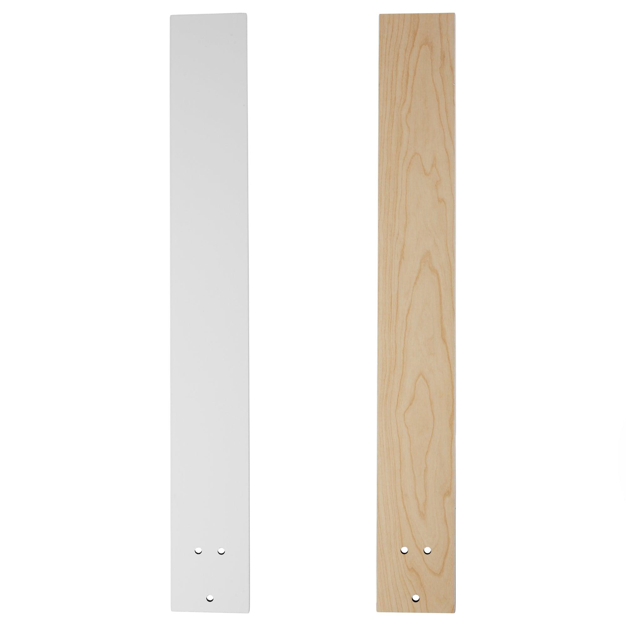 Ventilador de techo moderno Teresa de 65 pulgadas con aspas de doble cara, control remoto y luz LED.