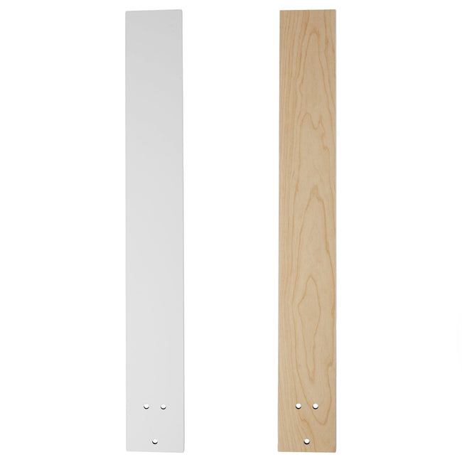 Ventilador de techo moderno Teresa de 65 pulgadas con aspas de doble cara, control remoto y luz LED.