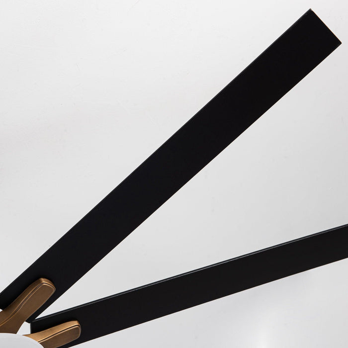 65 "Godavari Industrial Downrod Mount Reversible Ventilador de Techo con Iluminación LED y Control Remoto