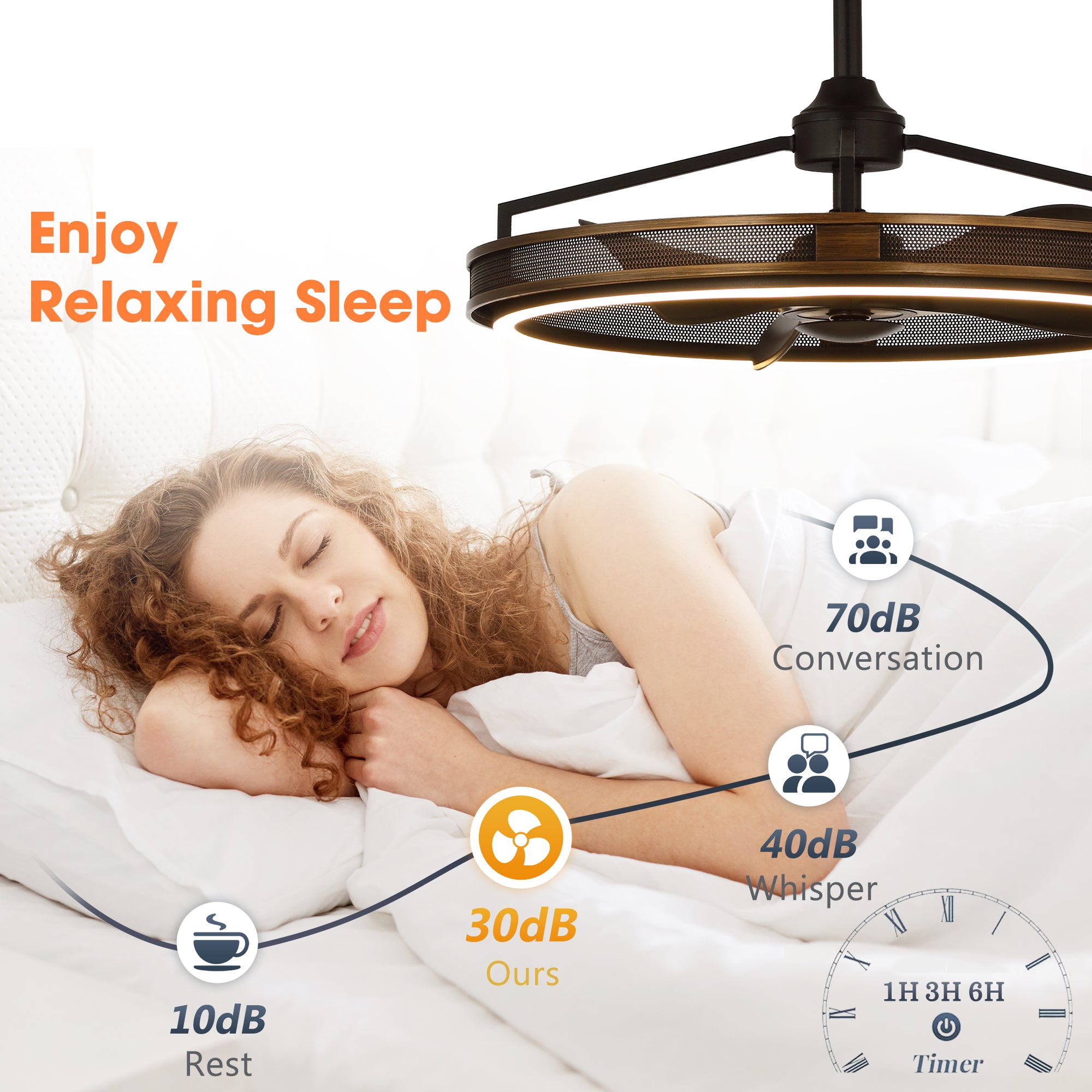 27" Jarpur Industrial Downrod Mount Ceiling Fan with LED Lighting and Remote Control