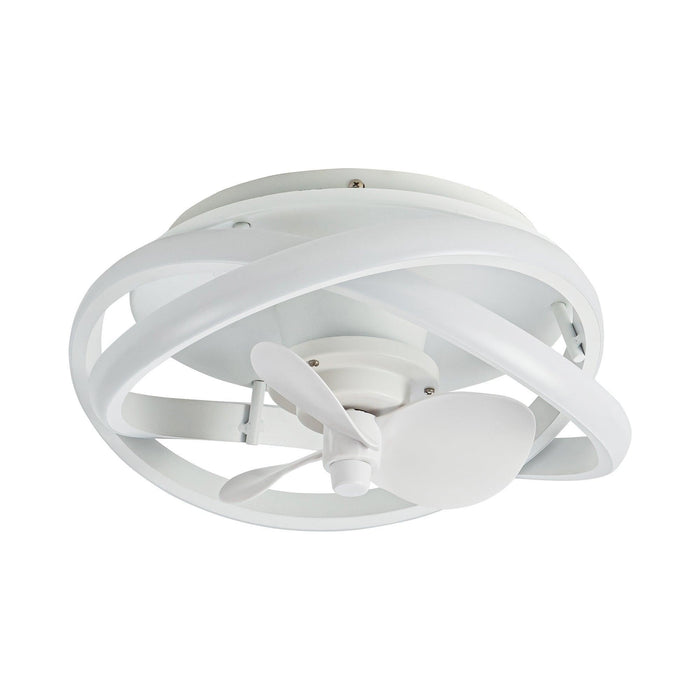 Ventilador empotrado Vaczon de 13" con luz y control remoto