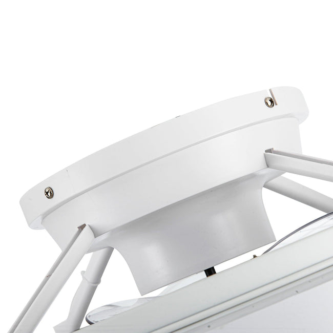 Ventilador de techo reversible empotrado con motor de CC moderno Ikon de 20