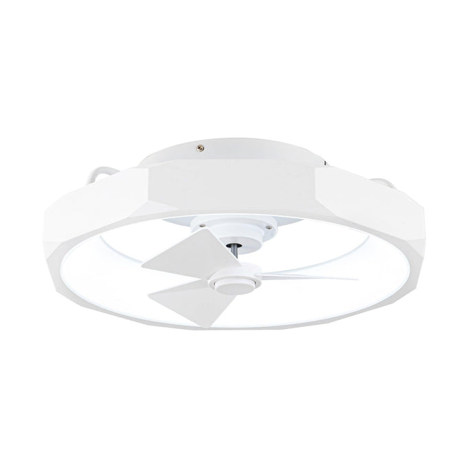 Ventilador de techo reversible empotrado Britton de 19