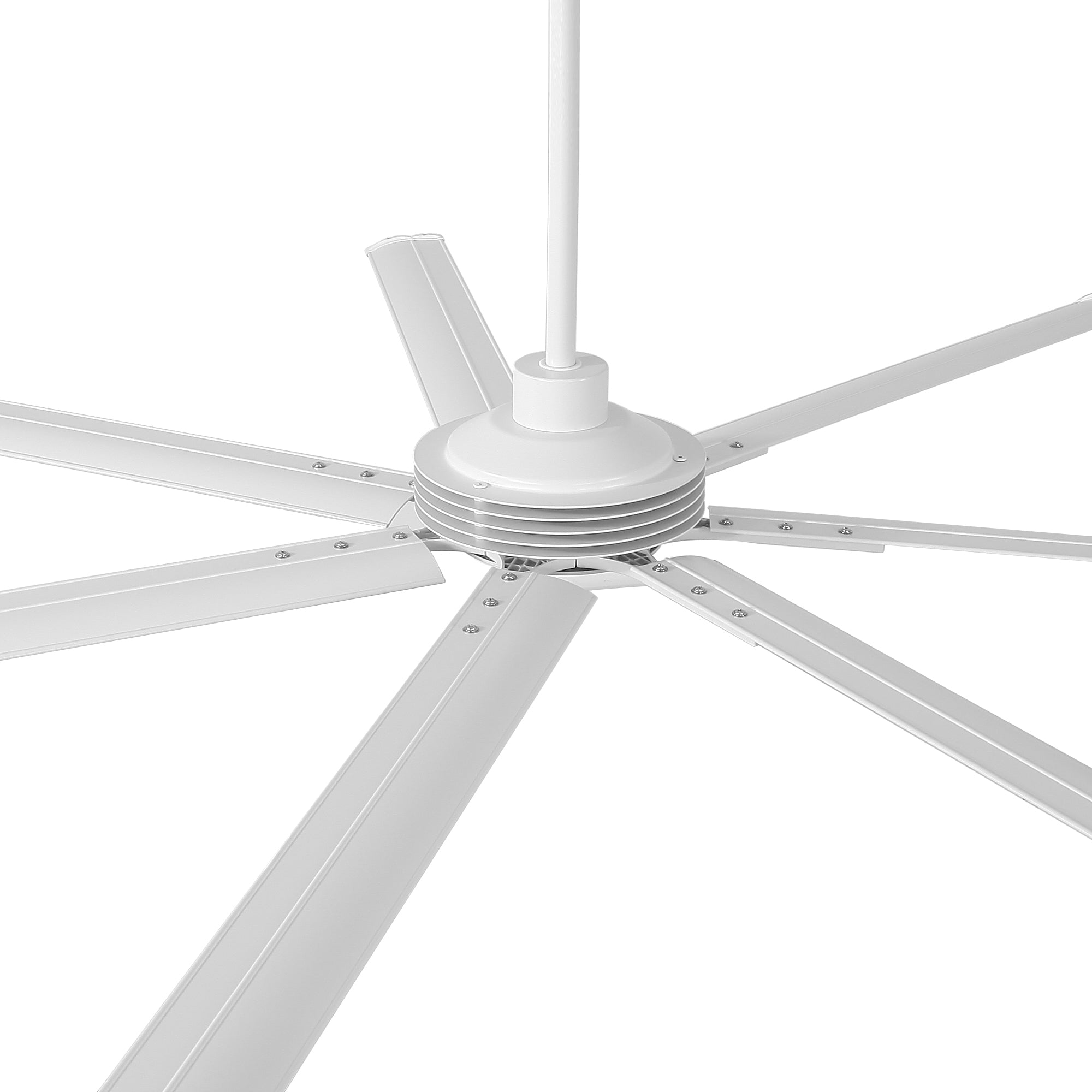 84 Inch 100 Inch Silent Storm Extra Large Ceiling Fan with Remote Control
