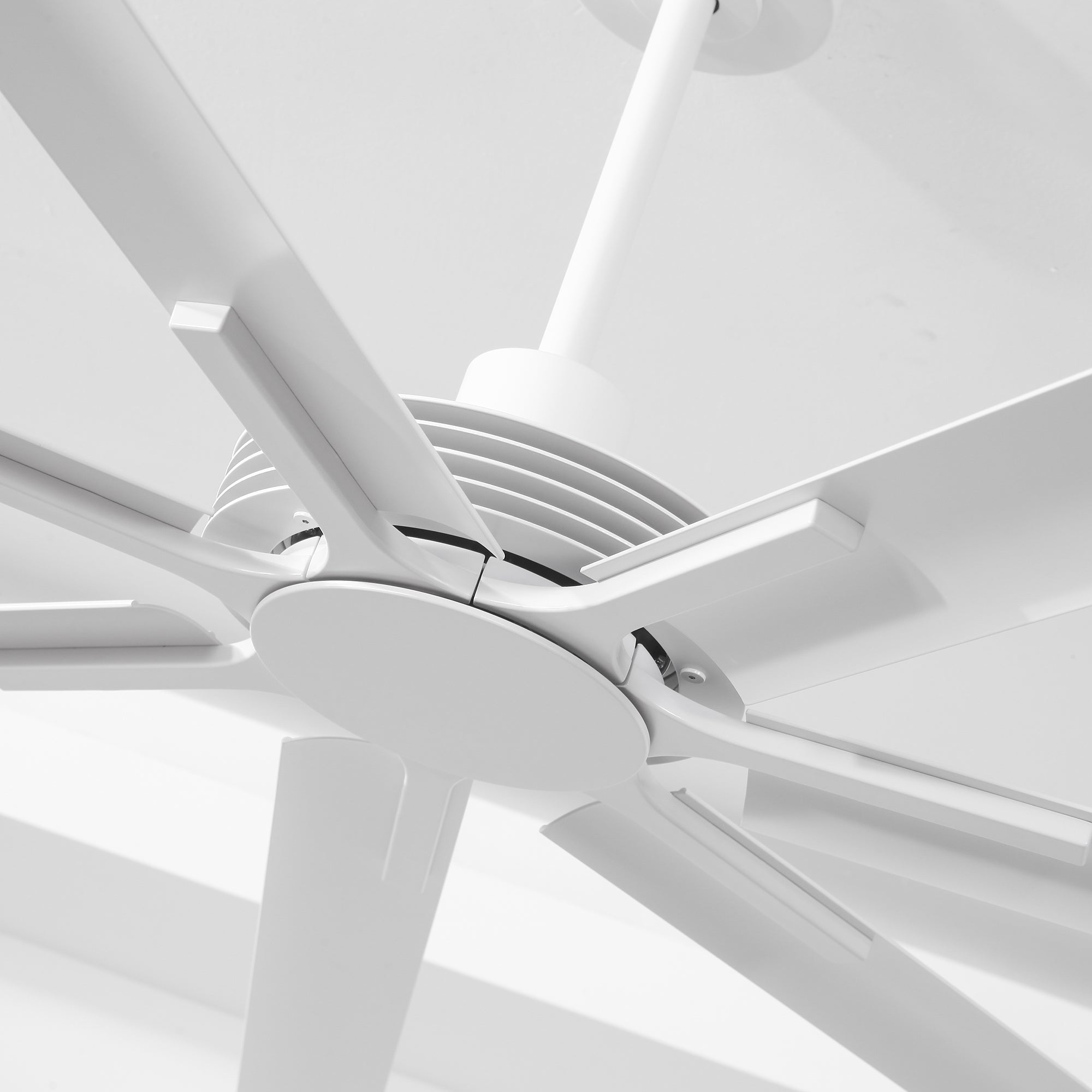 84 Inch 100 Inch Silent Storm Extra Large Ceiling Fan with Remote Control