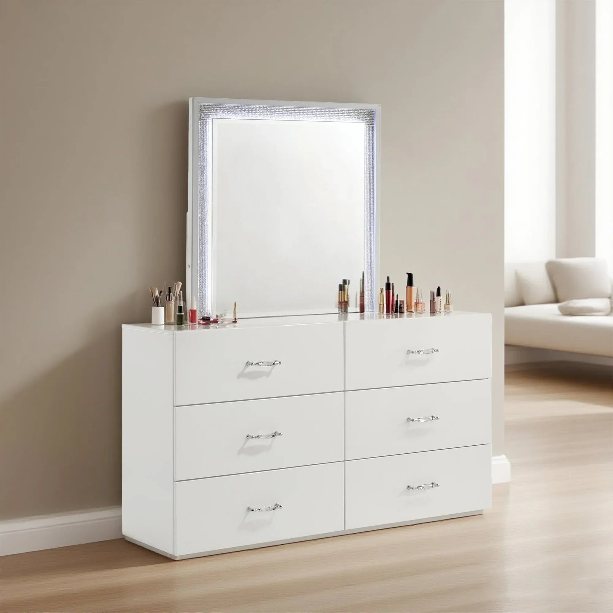 Mesa auxiliar de 40,6 cm en gris estilo granja con puerta estilo granero y estante abierto de Furniture of America