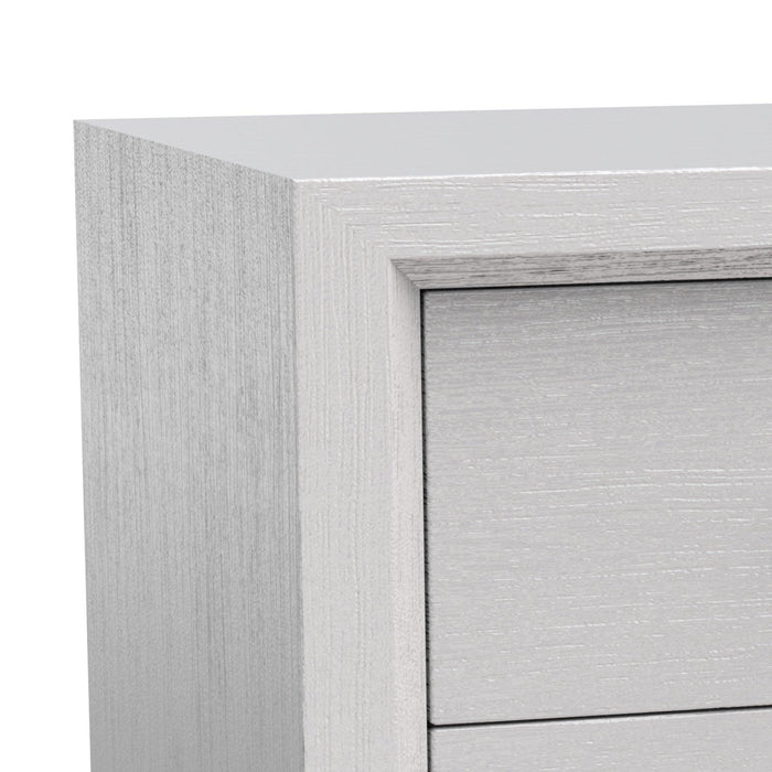 Furniture of America Lucien Modern Wood Nightstand with 2 Drawers