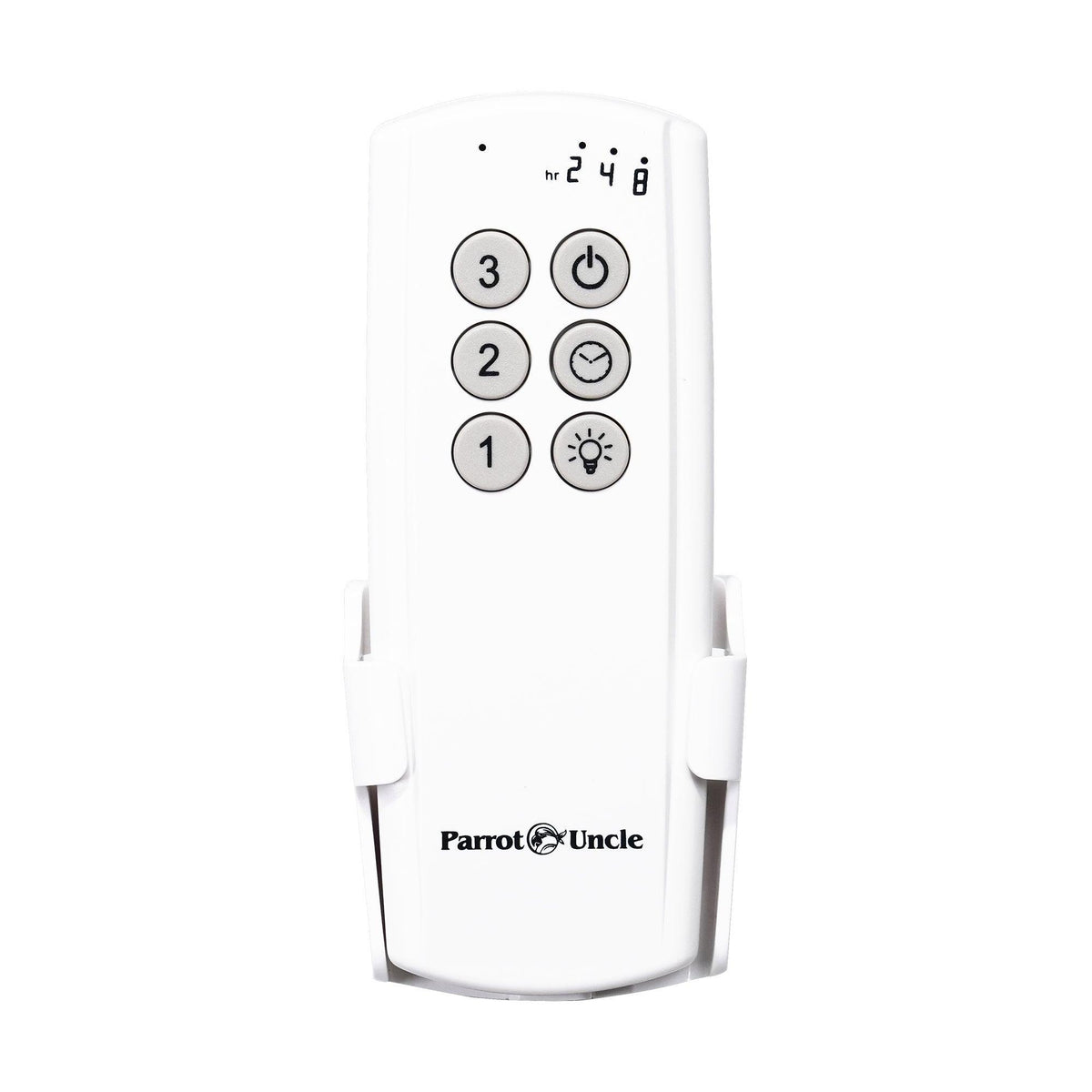 Parrot Uncle Ceiling Fan Remote Control and Receiver Kit with Wall