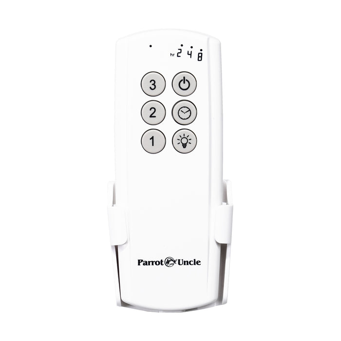 Parrot Uncle Ceiling Fan Remote Control and Receiver Kit with Wall Holder GA006