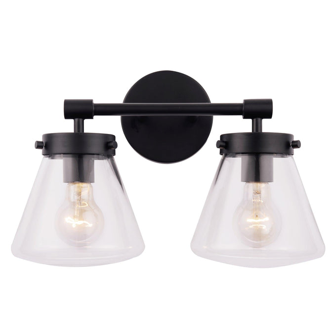 Gleam Modern Farmhouse 2-Light Vanity Light