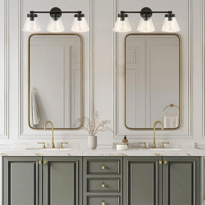 Gleam Modern 3-Light Dimmable Vanity Light