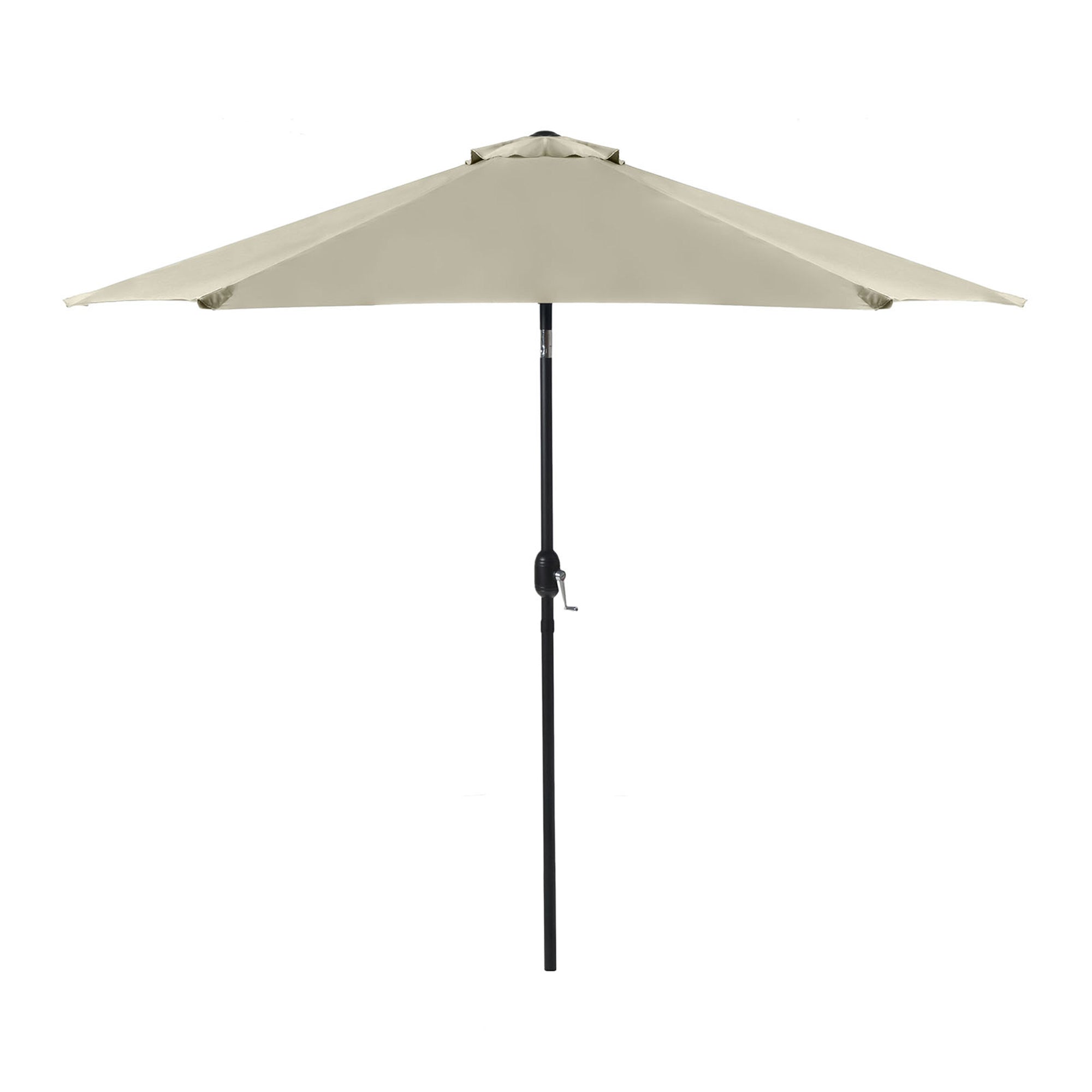 Halo Modern 8.8' Outdoor Tilting Umbrella Tilt-Adjustable with UV 50+, Base Excluded