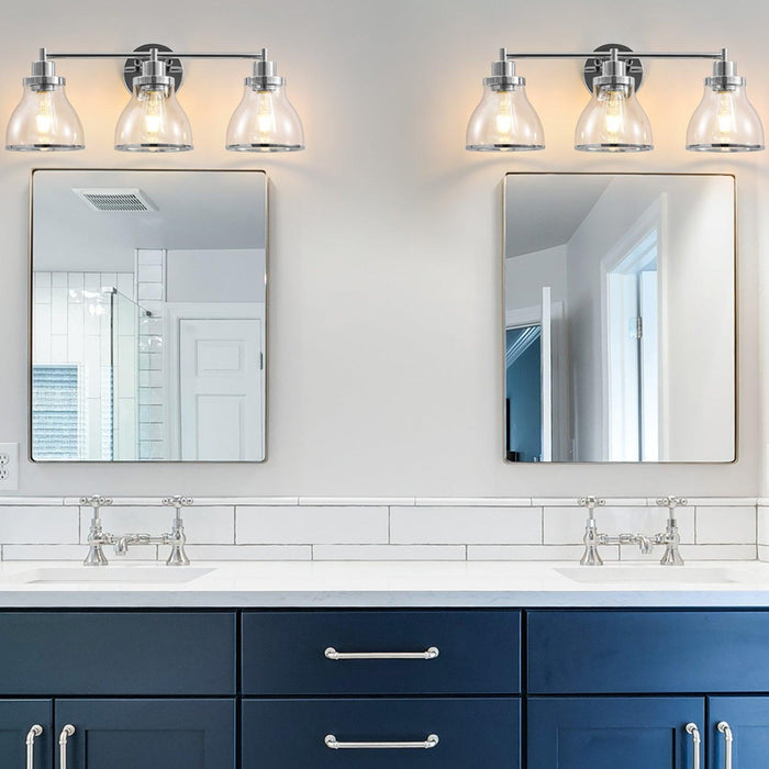 Lámpara de tocador de baño moderna Hermosa de 3 luces