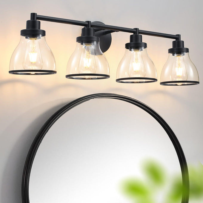 Hermosa Modern 4-Light Bathroom Vanity Light
