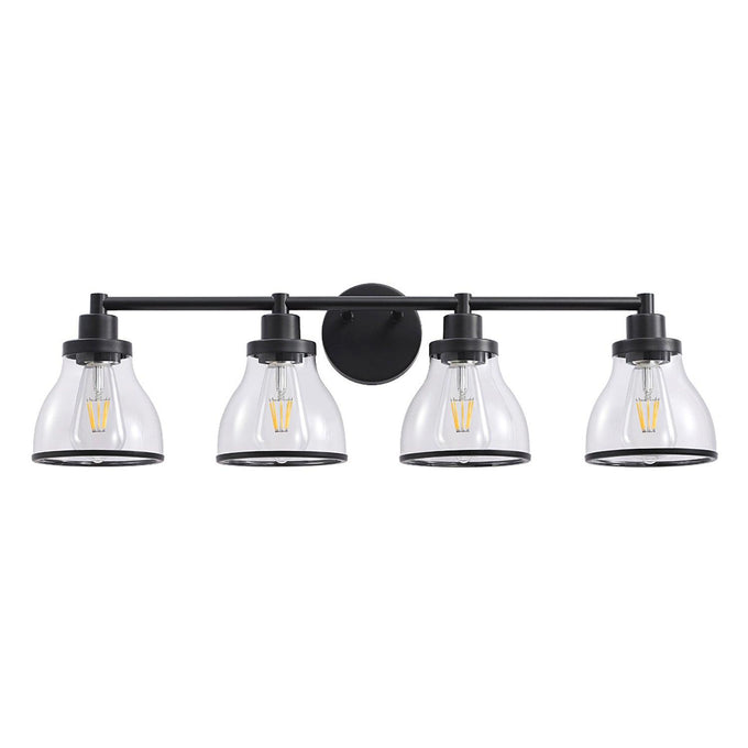 Hermosa Modern 4-Light Bathroom Vanity Light