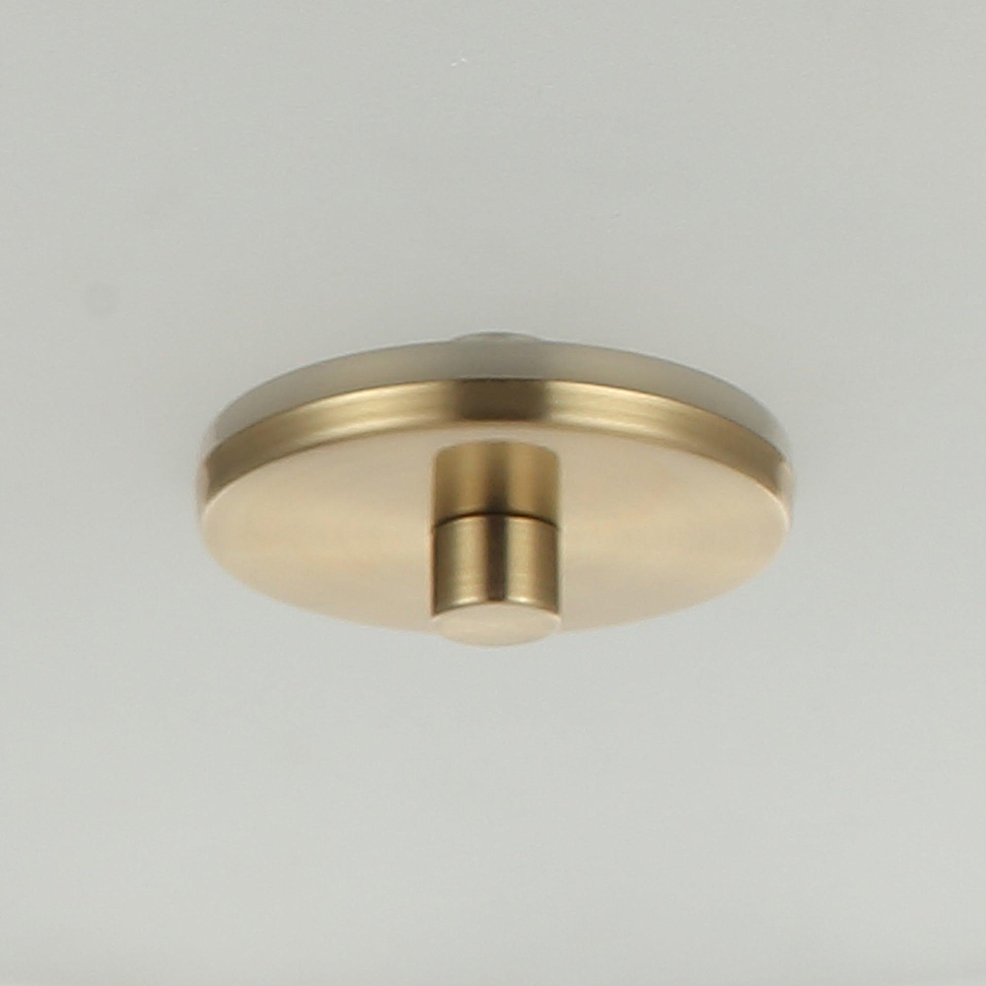 14 Inch Modern 3-Light Golden Flush Mount Ceiling Lighting