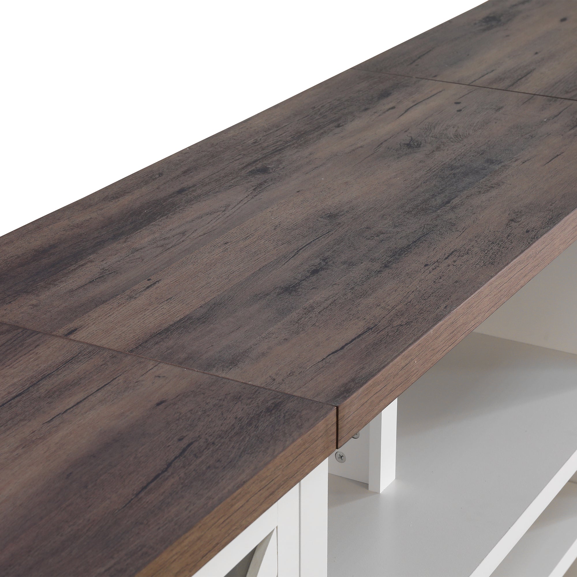 93 Inch TV Stand Storage Cabinets with 36 Inch Electric Fireplace for Living Room