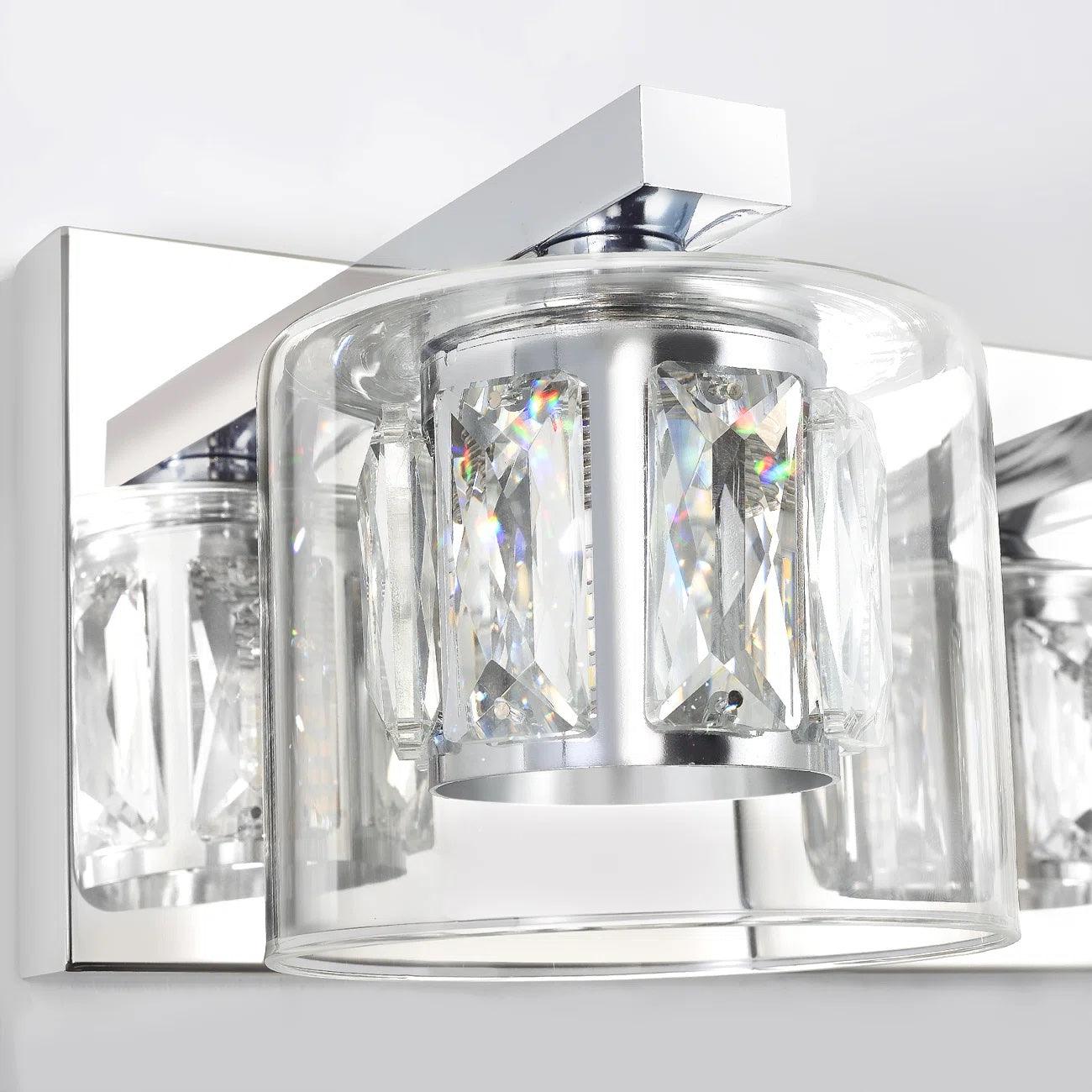Lámpara de tocador de baño moderna Kolt de 5 luces