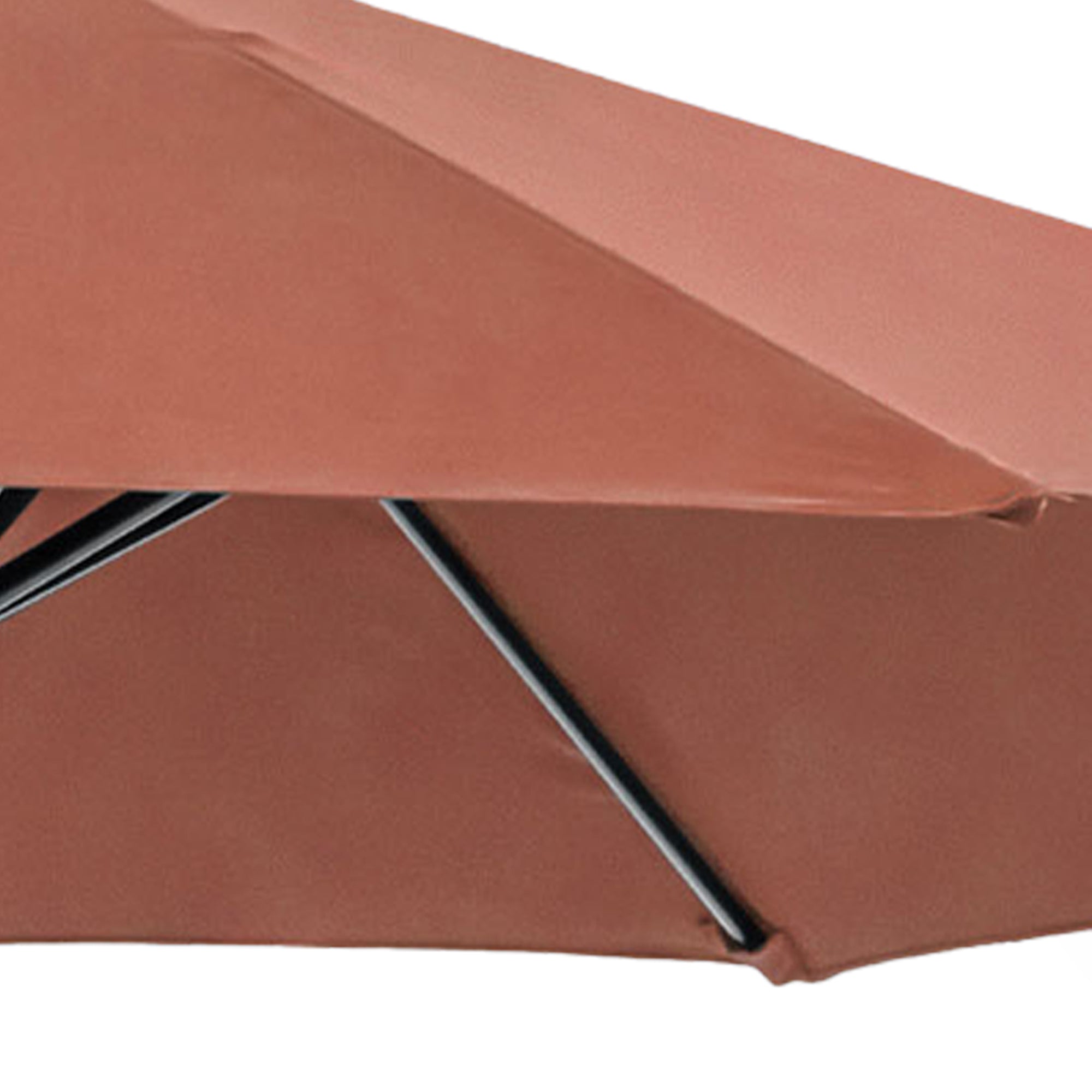 Soli 9' Outdoor Patio Umbrella with Auto Tilt and 21" Round Base
