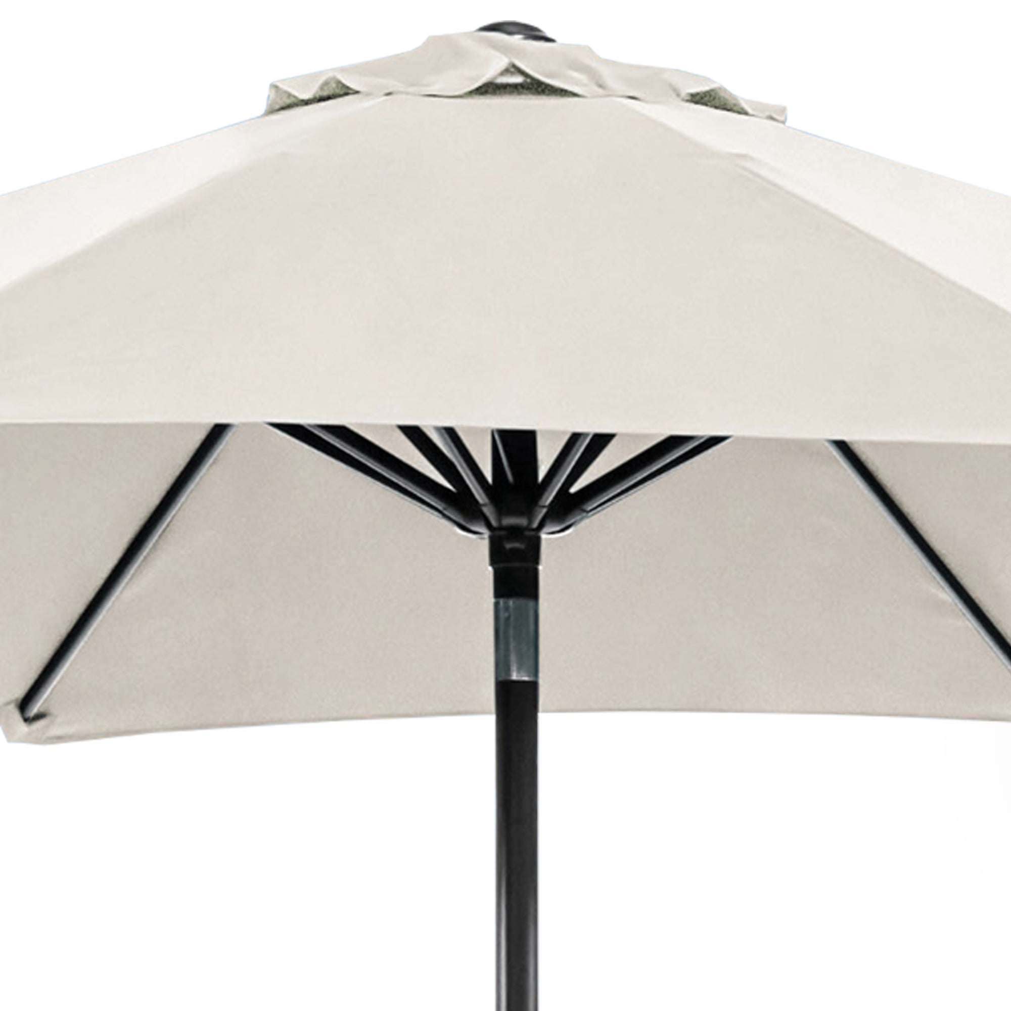 Soli 9' Outdoor Patio Umbrella with Auto Tilt and 21" Round Base