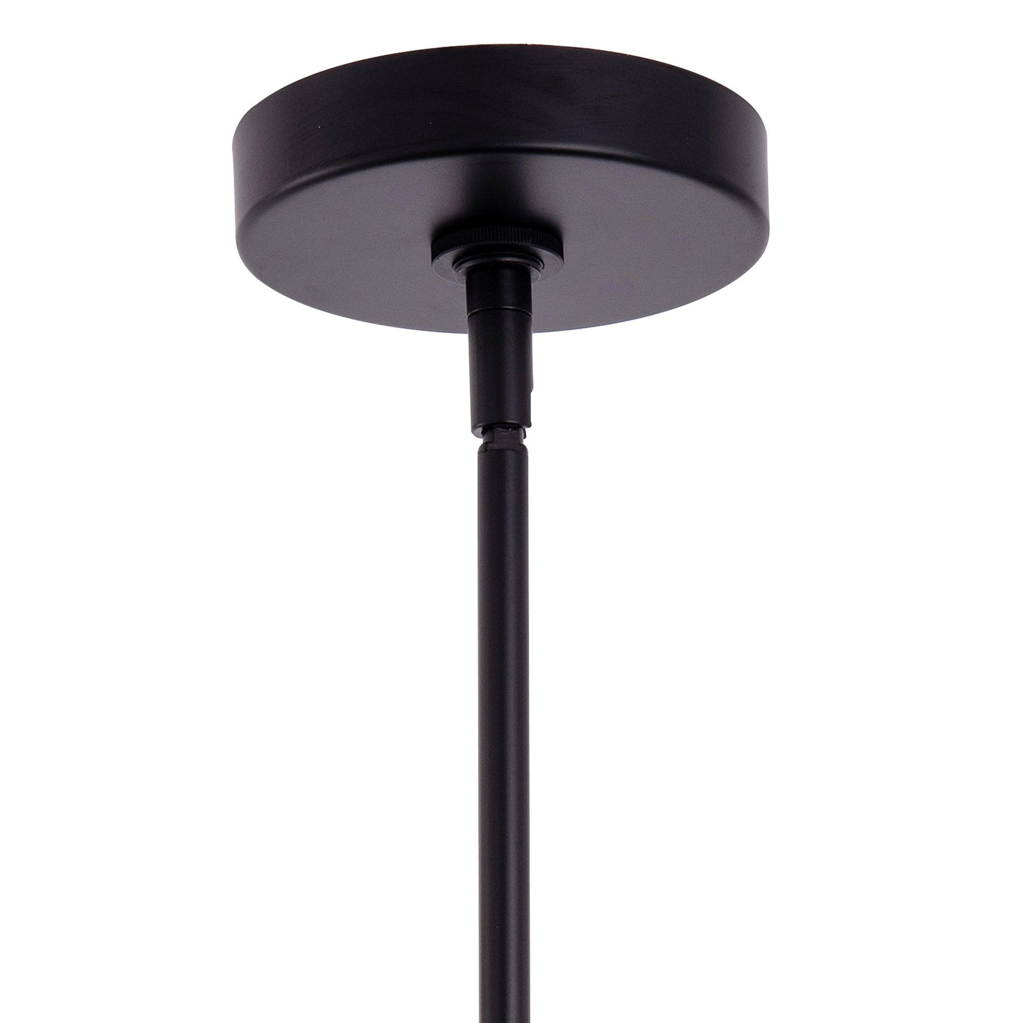 Modern 1-Light Metal Dimmable Island Pendant Light