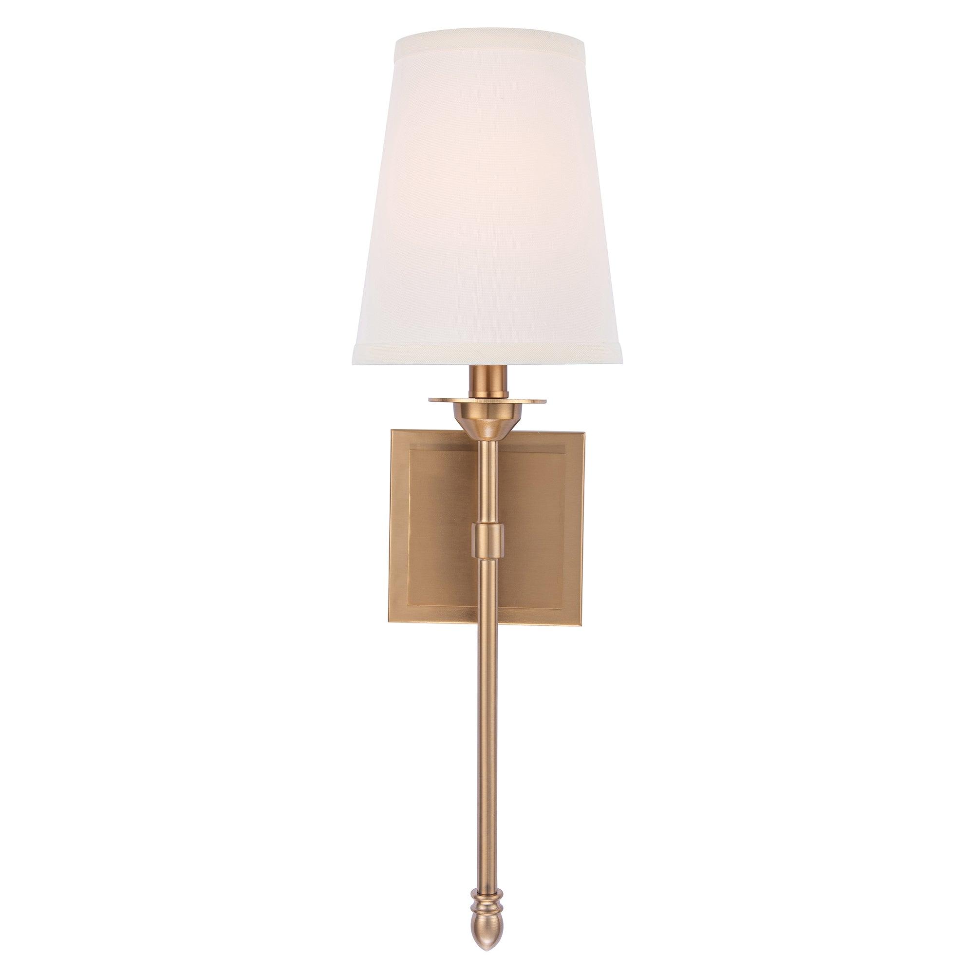 Aplique de pared tradicional moderno de una luz Manor