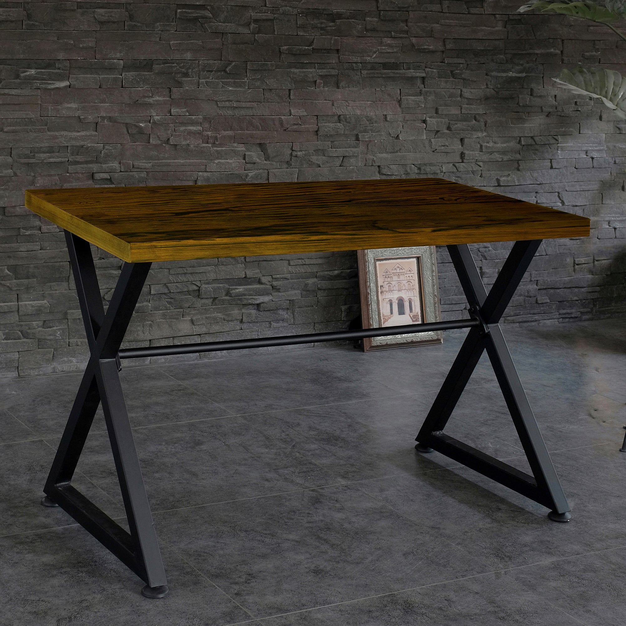 Nova 47"W Farmhouse Working Desk Table for Home Office Computer