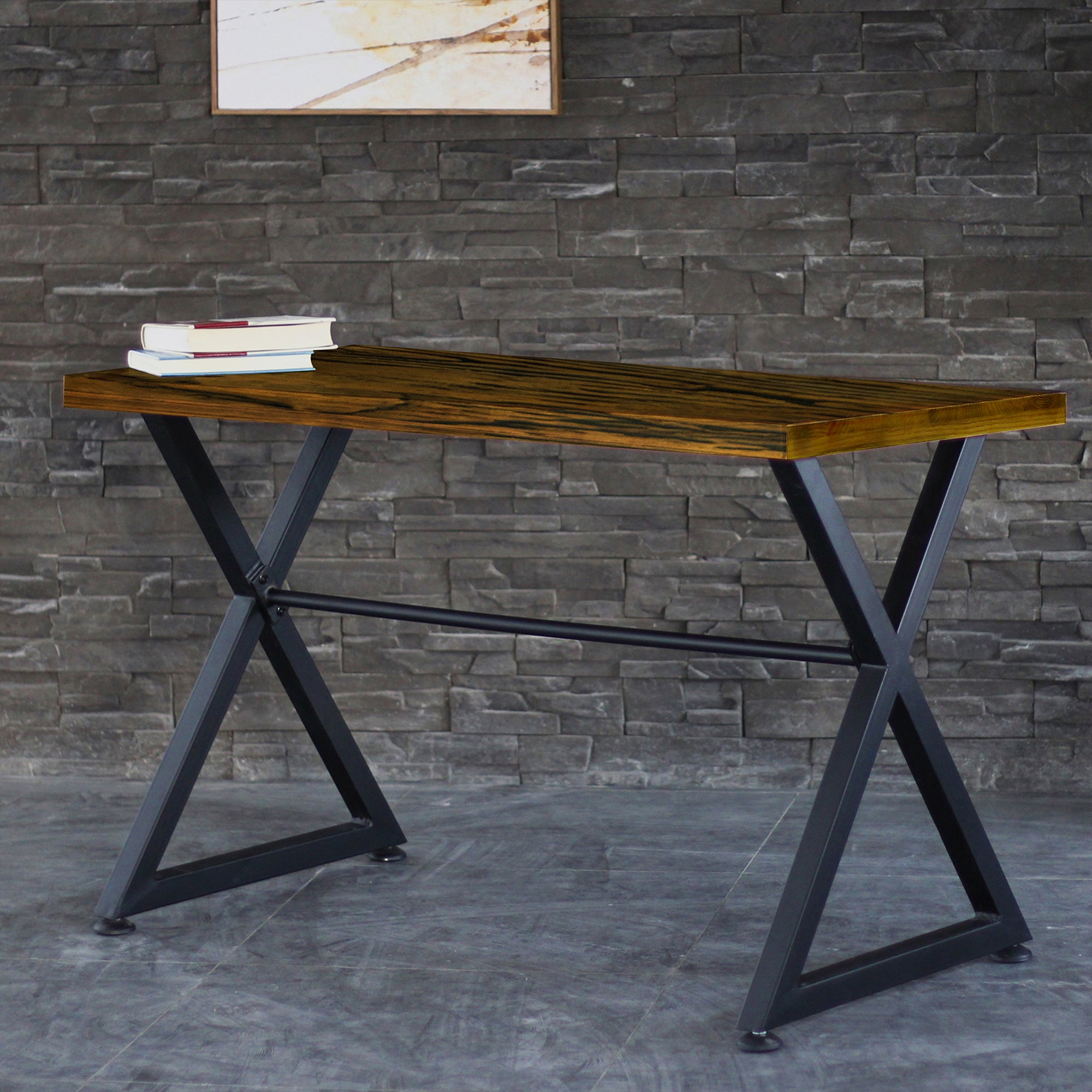 Nova 47"W Farmhouse Working Desk Table for Home Office Computer