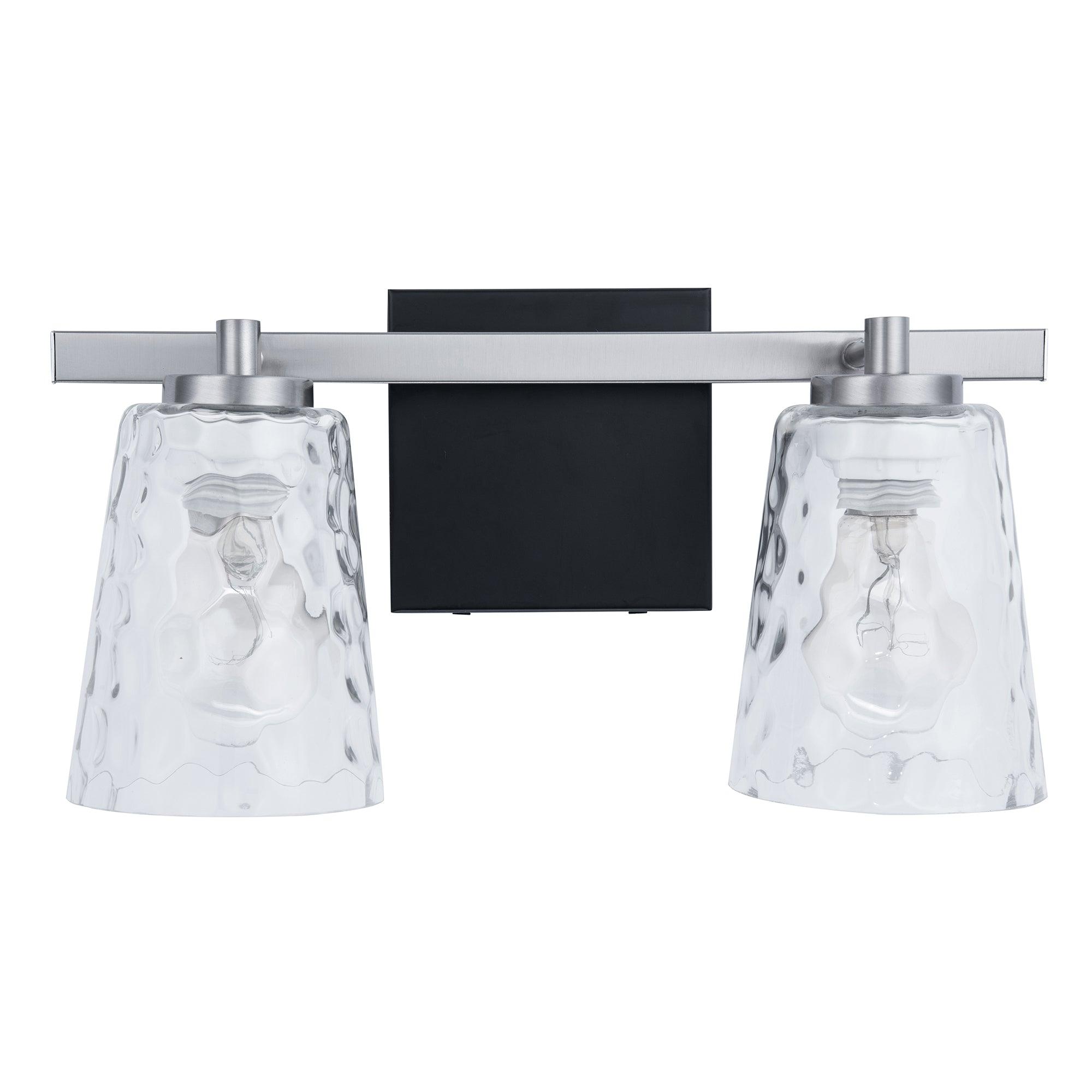 Lámpara de tocador moderna Radiance de 2 luces regulable