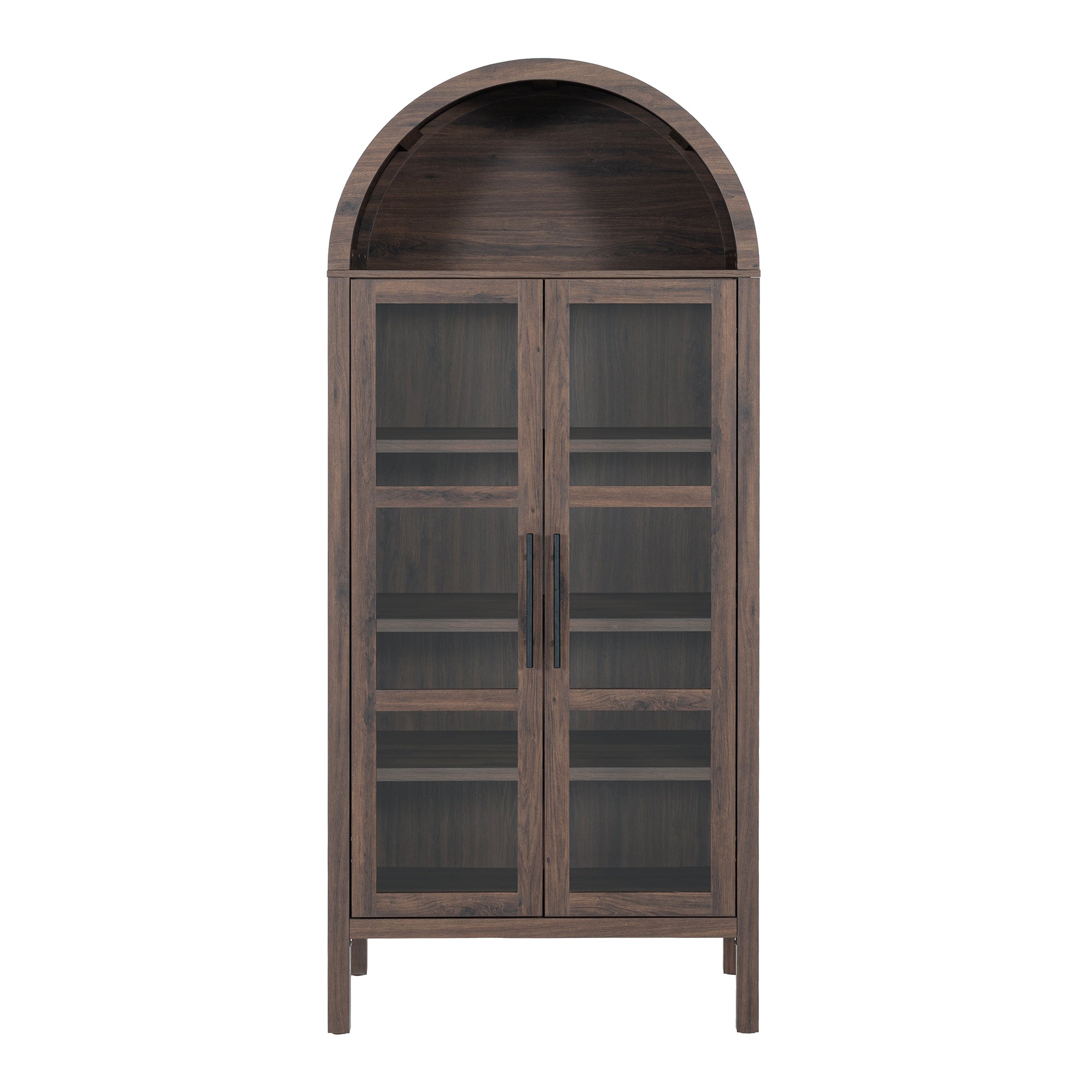 2-Piece Bookcases & Cabinets with Adjustable Shelves