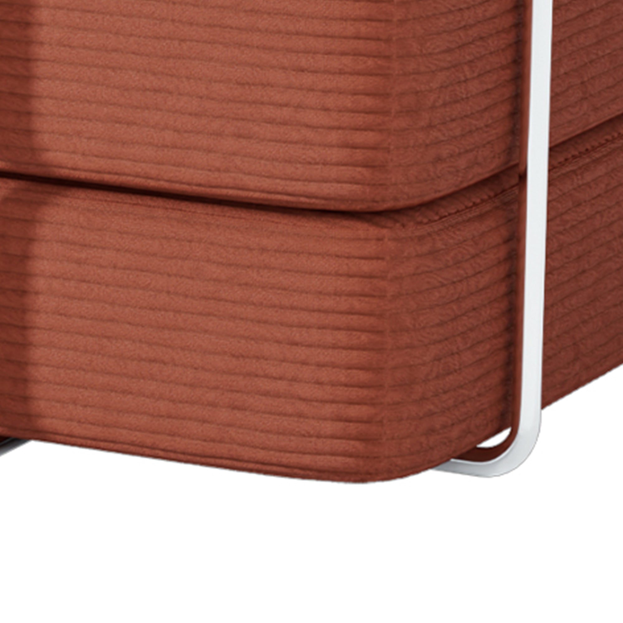 79" Perri Corduroy Compressed Sofa Bed with Lumbar Pillow for Living Room, Office